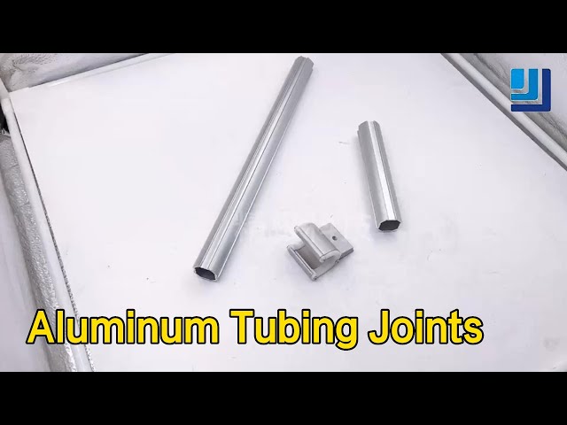 Claw Type Aluminum Tubing Joints Female AL - 76 Die Casting For Warehouse Rack