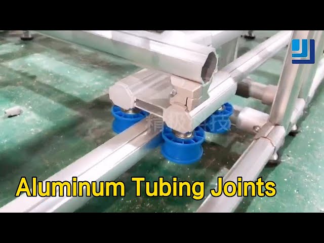 Sliding Alloy Aluminum Tubing Joints AL - 65 Sandblast Surface Reusable