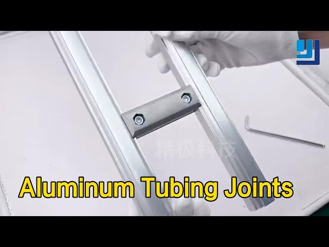 28mm Aluminum Tubing Joints Alloy Al - 34 Claw Head For Pipe Parallel