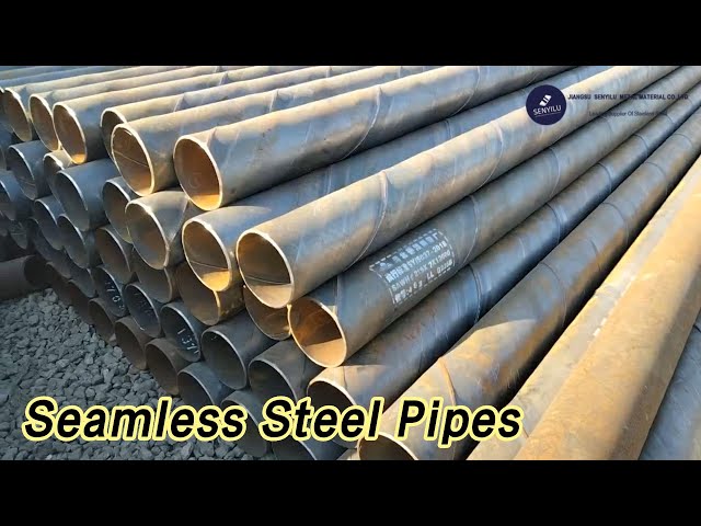 Round Seamless Steel Pipes Alloy ASTM A106 High Strength Good Finish