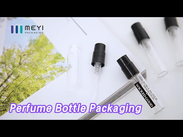 Snap On Neck Perfume Bottle Packaging 2ml Vial Packaging Cylinder