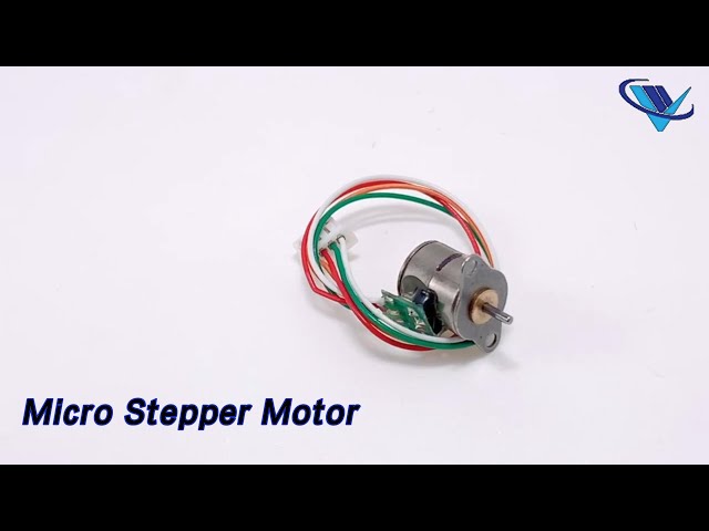 Bipolar Drive Micro Stepper Motor 8mm 2 Phase With Copper Gear