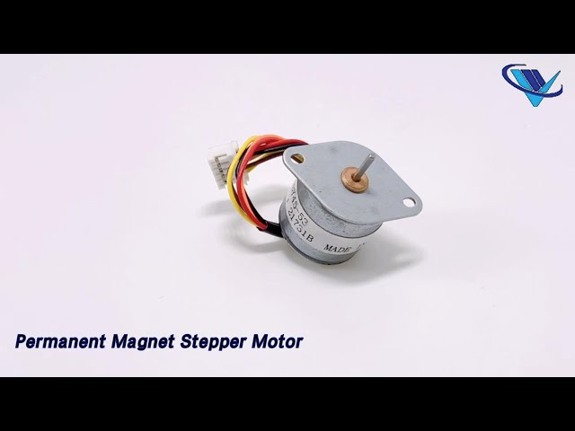 Precision Permanent Magnet Stepper Motor 20mm 12v 18 Degree Step Angle