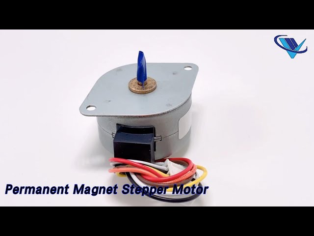 High Progress Permanent Magnet Stepper Motor 35Mm Dia Two Phase