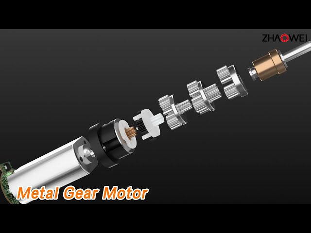 Micro Planetary Metal Gear Motor DC 630rpm High Torque Low Speed