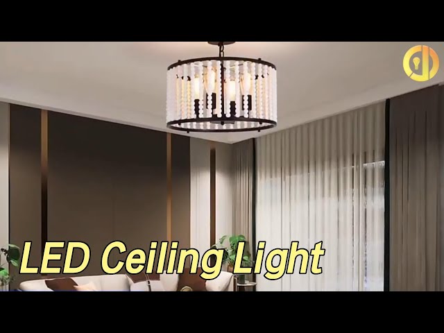 Fashionable Atmosphere LED Ceiling Light Pendant Warm Light Without Bulb