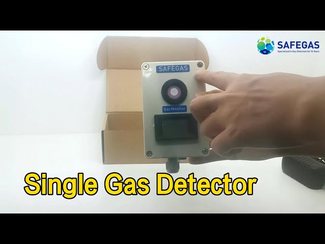 Ozone Single Gas Detector 24V DC Wall Mounted High Precision Alarm