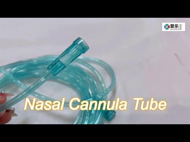 2.1M Straight Nasal Cannula Tube Infant Star Lumen Nasal Prong Oxygen