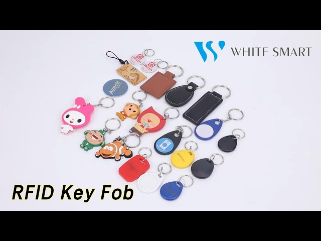 NFC RFID Key Fob 13.56MHZ High Sensitivity Customized With Copper Antenna