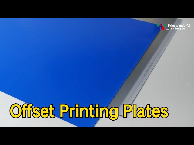 CTP Offset Printing Plates Positive Thermal Aluminum For UV / Ordinary Ink