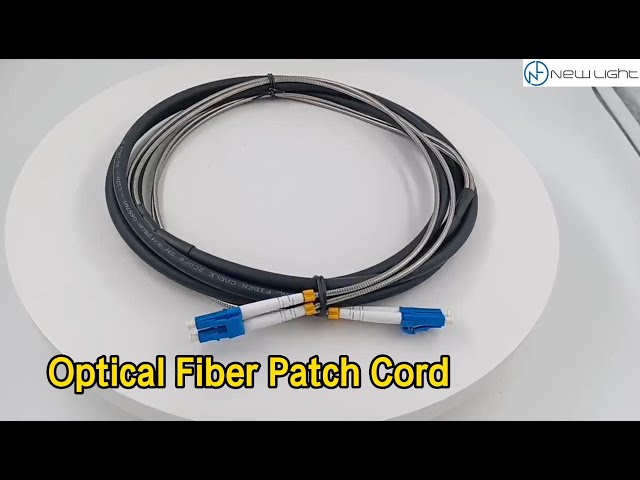 FTTA Optical Fiber Patch Cord Waterproof IP68 Chemical Resistant With Connector