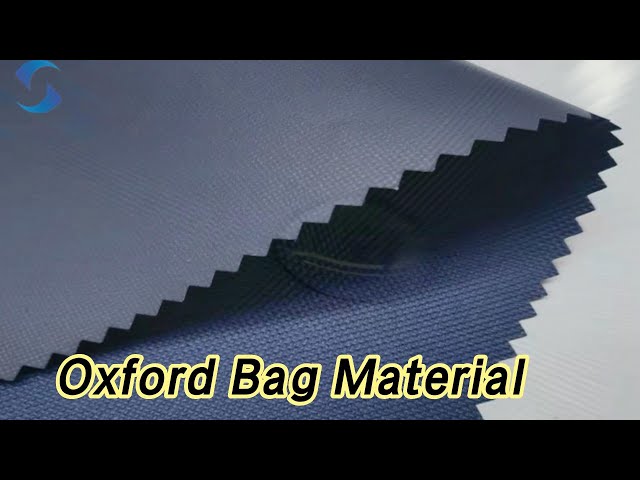 Polyester Oxford Bag Material 600D TPE Coating Woven For Picnic Bag