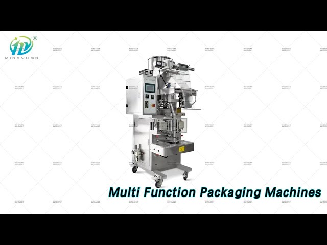 Granule Multi Function Packaging Machines 3 / 4 Sides Bag Microcomputer Control