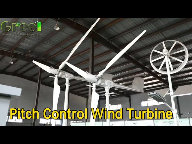 Intelligent Pitch Control Wind Turbine Variable High Efficiency Vertical