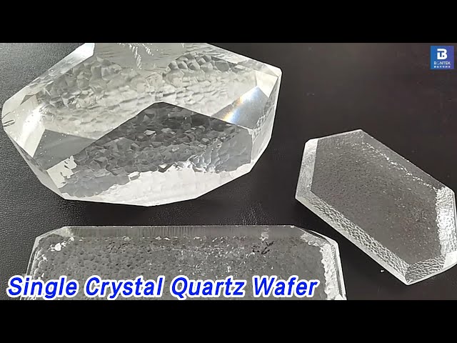 Different Cuts Single Crystal Quartz Wafer SAW / Optical Grade For Lens