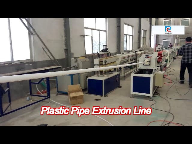 20Mm - 63Mm Plastic Pipe Extrusion Line Pe Ppr Pp Plastic Pipe Making Machine