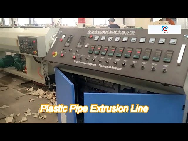 120Kg/H Twin Screw 630Mm Pvc Pipe Extrusion Line