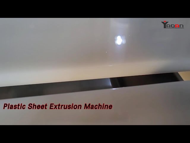 HDPE PP Plastic Sheet Extrusion Machine 450kg/hr PLC Computerized