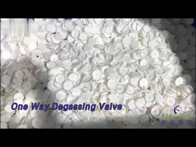 Exhalation One Way Degassing Valve Particle Filter No Burr Food Grade