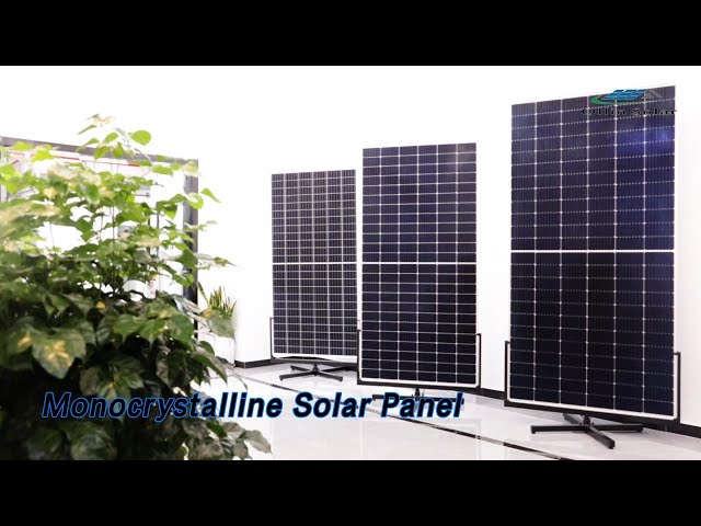 Aluminium Alloy Monocrystalline Solar Panel Polycrystalline Silicon IP67 Waterproof