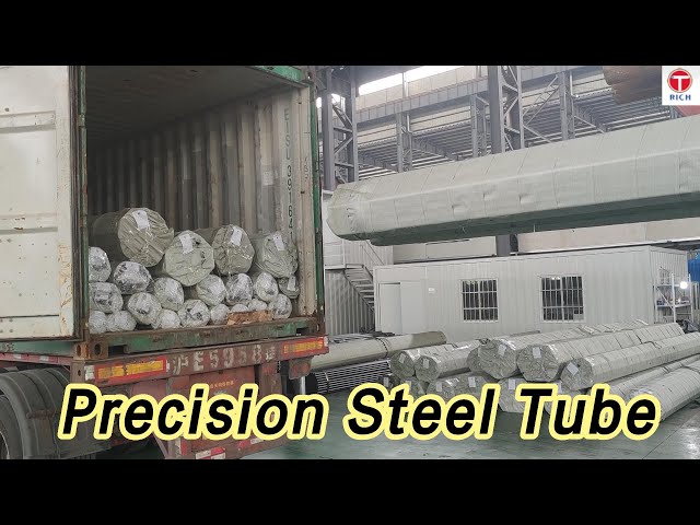 DIN2391 St37.4 Galvanized Precision Steel Tube Seamless Round Steel Pipe