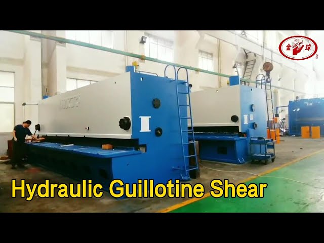 Stianle Steel Hydraulic Guillotine Shear Automatic For Metal Shearing