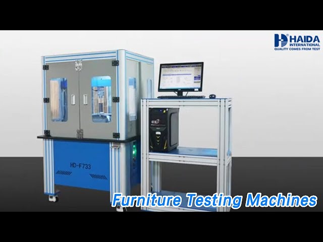 Chair Base Furniture Testing Machines Static Strength Vertical Pressure Paint