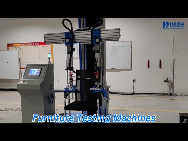 Durability Furniture Testing Machines 50Hz Repetitive Loading For Chair Arm