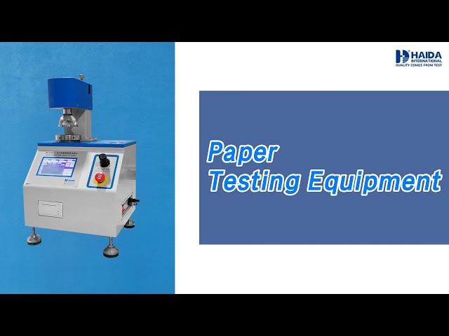 Automatic Paper Testing Equipments Burst Strength High Pressure Precise