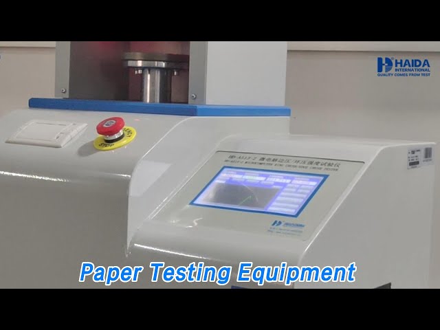 ECT / RCT Paper Testing Equipments Computer Servo Electric Multi Function