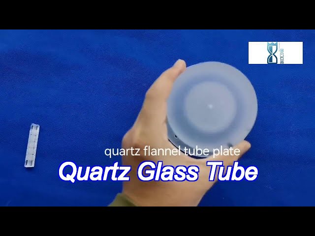 Polished Quartz Glass Fire Pipe Semiconductor Protect Heat Resistant Vacuum Tube Transparent