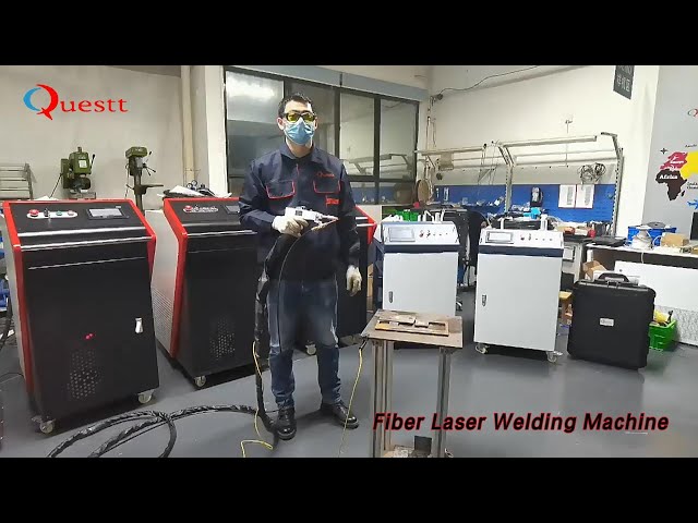 Handheld Fiber Laser Welding Machine 1500W 1064nm High Precision For Metal