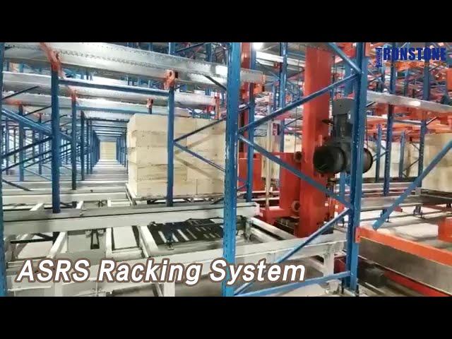 Crane ASRS Racking System Steel Smart High Efficiency With Computer