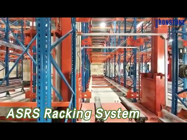 Automatic Warehouse ASRS Racking System Storage Retrieval For Cartons