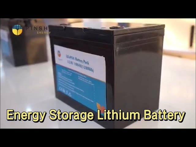 12.8V 100Ah Energy Storage Lithium Battery Pack LFP Solar ABS
