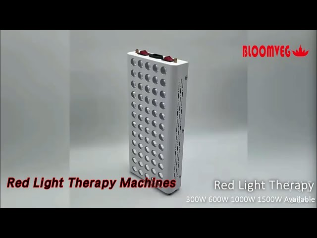Iron Material Red Light Therapy Machines 650nm 850nm For Facial