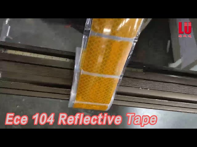 Segmented Type Ece 104 Reflective Tape Flexible Surface For Car Body