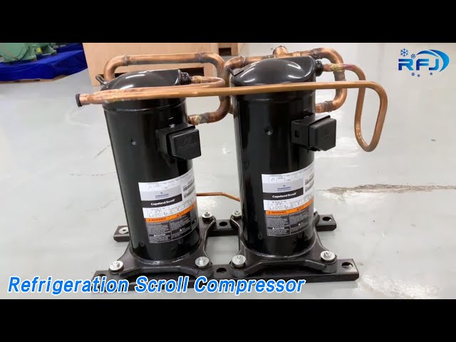 9HP Refrigeration Scroll Compressor Conditioning Hermetic Brazed Safety