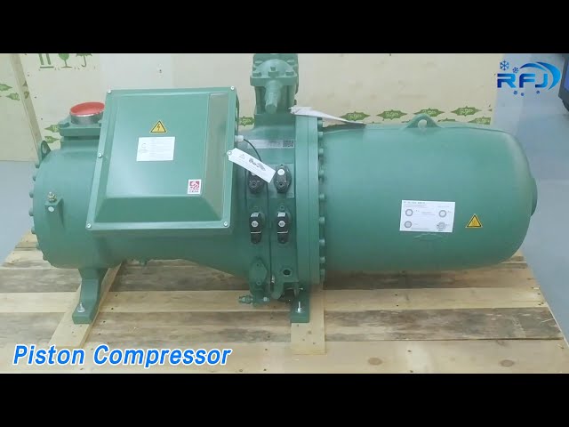 R407 Screw Piston Compressor Chiller 140HP HVAC Green For Condensing Units