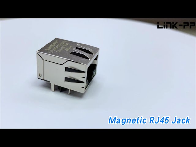 10 Pin Magnetic RJ45 Jack Connector GigaBit Ethernet Lead Free