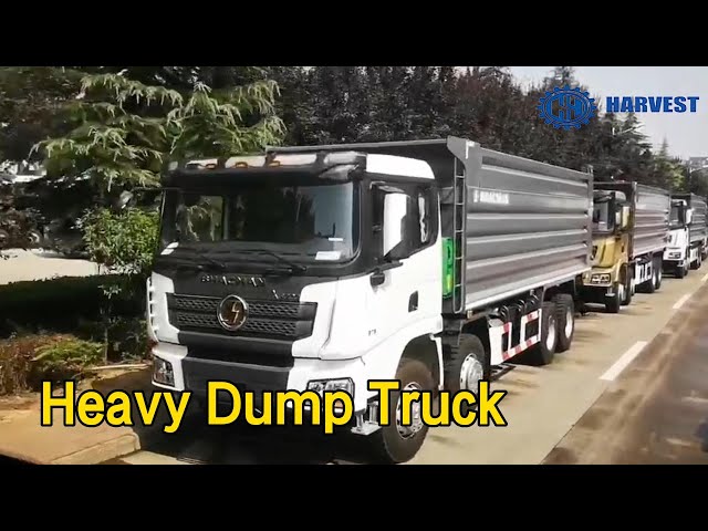 8 X 4 Heavy Dump Truck 400L Tank 400HP Euro 2 Horsepower Hydraulic