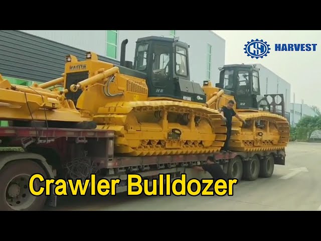 Dozing Crawler Bulldozer 4.5m3 Centralized Lubrication High Efficiency
