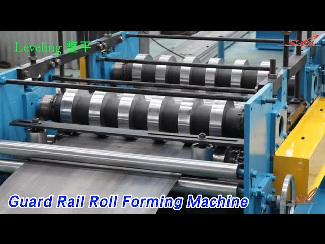 3 Waves Guard Rail Roll Forming Machine 15m/min PLC Control For Highway Guard