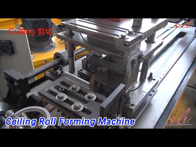 Cassette Type Ceiling Roll Forming Machine Double Row Computer Control