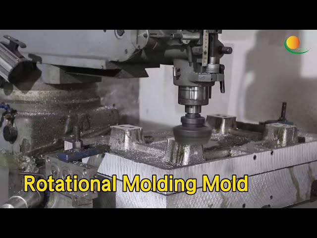 Aluminium 6061 Rotational Molding Mold CNC Shaping LLDPE Smooth Surface