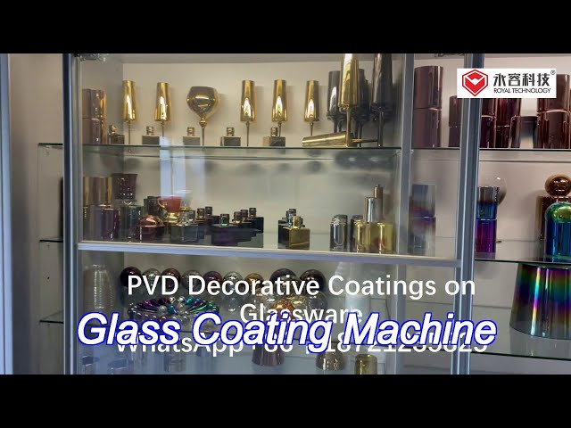 PVD Copper Plating on Ceramic,  Decorative PVD Coating Equipment, Multi Arc Plating Machine on Glass