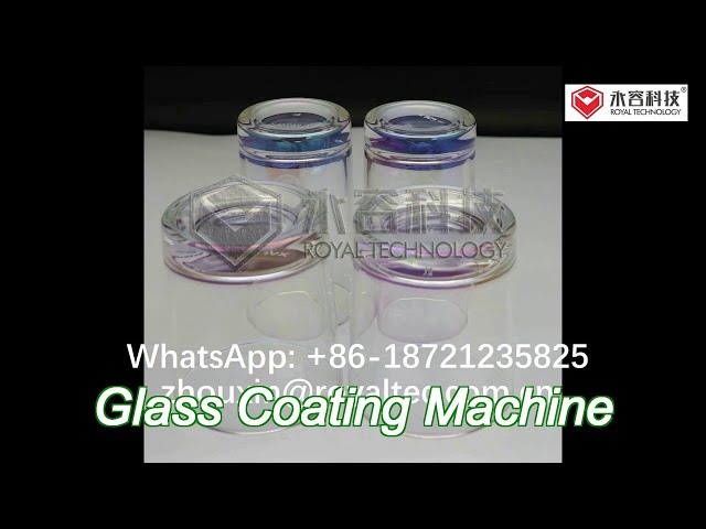 Glass Shisha TiO Rainbow Coating Machine ,  Crystal Chandelier, Amber Crystal Lighting Coating Equip