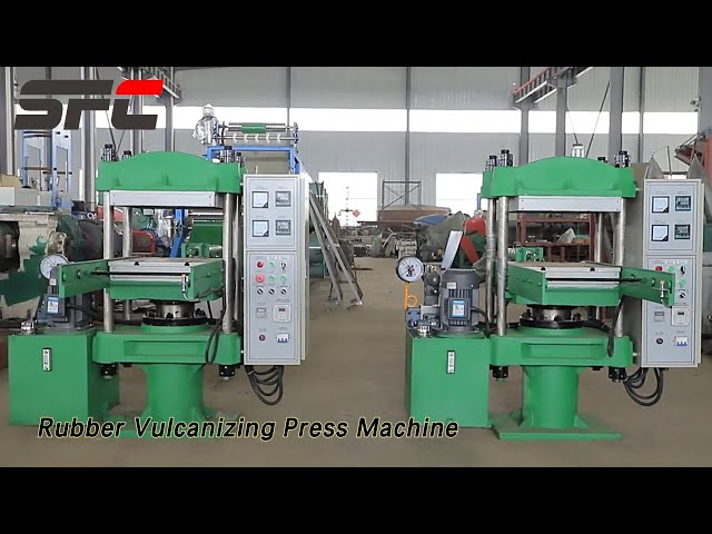 Frame Type Plate Rubber Vulcanizing Press Machine 26kw For Brake Pad