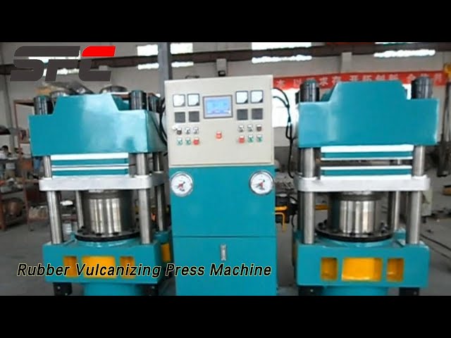 Duplex Plate Rubber Vulcanizing Press Machine Compression Moulding Forming