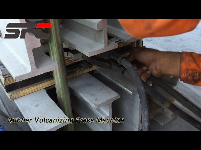 Conveyor Belts Joint Rubber Vulcanizing Press Machine 1400mm Width